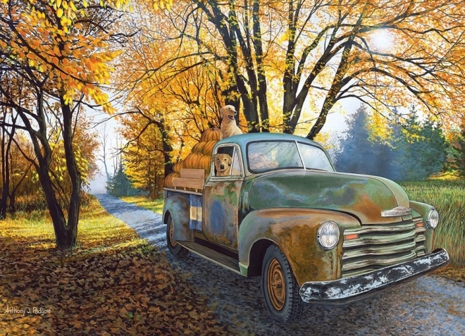 Nostalgisches Herbstmotiv