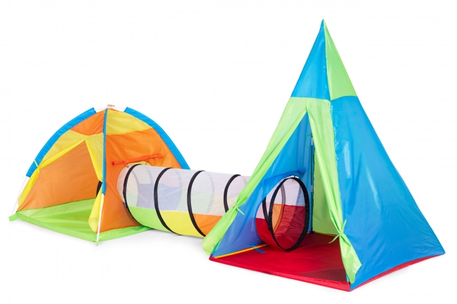 Kinder Spielzelt Set 3-in-1 Igloo Tipi Tunnel von IPlay