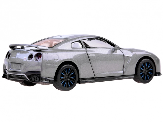 Nissan GT-R Spielzeugauto Metall 1:32 mit Öffnenden Türen und Effekten