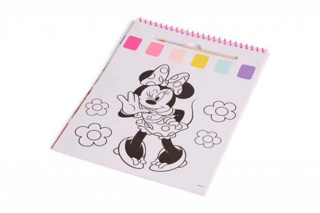 Disney Minnie Malbuch mit Wasserfarben