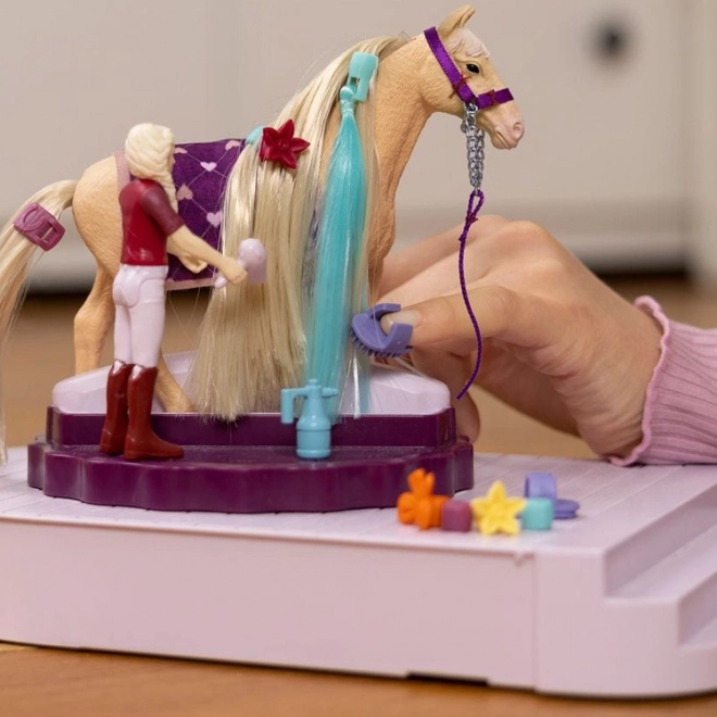 Drehstation zur Pferdepflege Schleich Horse Club Sofias Beauties