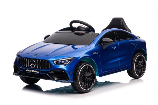 Elektrisches Kinderauto Mercedes CLA 45s AMG in Blau