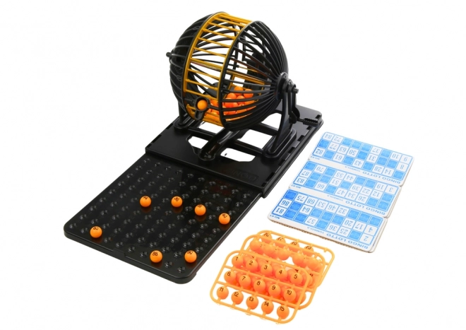 Familiengesellschaftsspiel Bingo Lotto Ziehmaschine