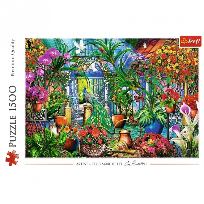 Puzzle Tajemnisser Garten 1500 Teile von Trefl