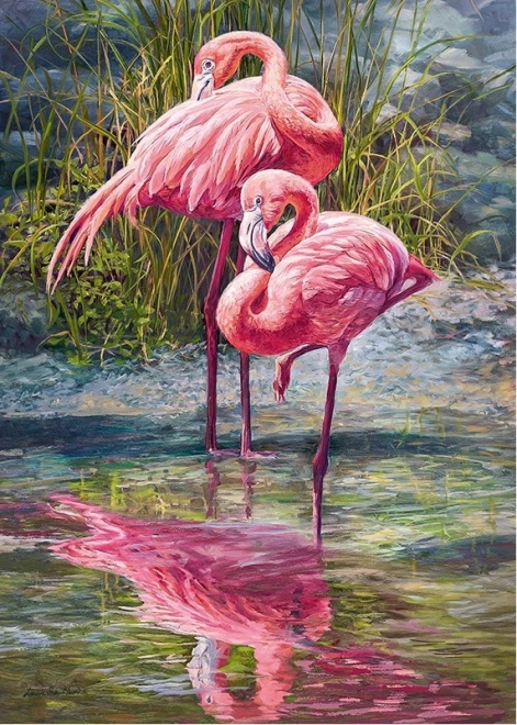 Cherry Pazzi Puzzle Flamingos 1000 Teile