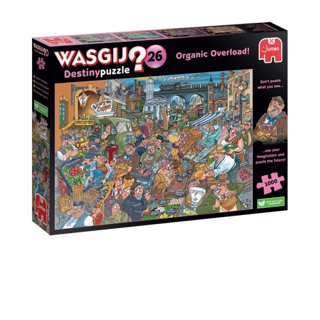 Puzzle 1000 Teile Wasgij Davy auf dem Markt