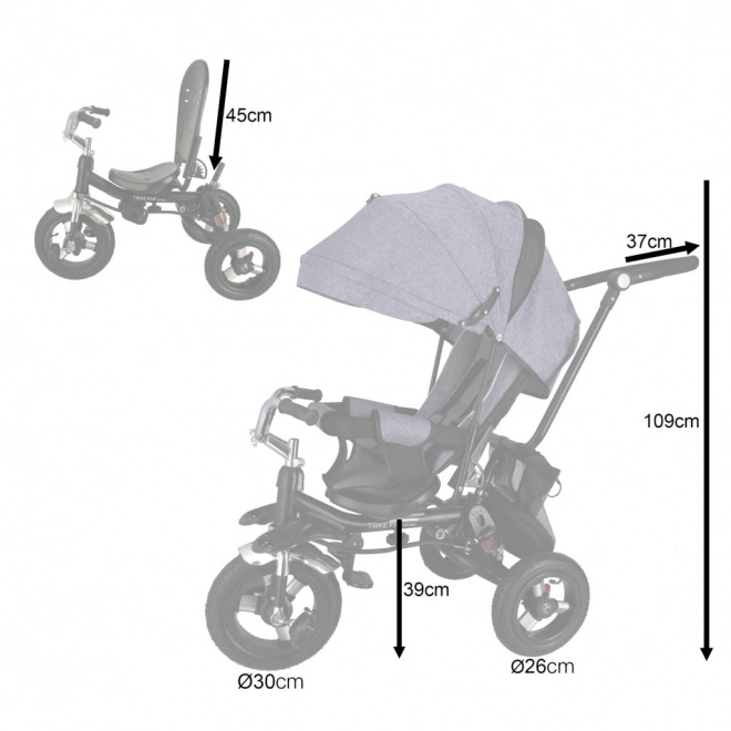 Dreirad Trike Fix V3 Pro