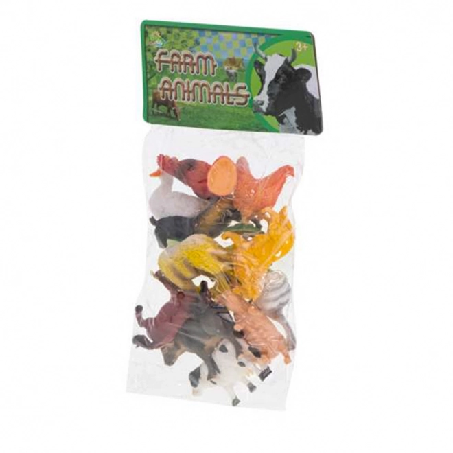 Bauernhoftiere Spielfiguren-Set 12er Pack