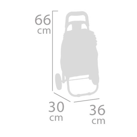 Faltbare Reise-Trolleytasche Blau von DeCuevas