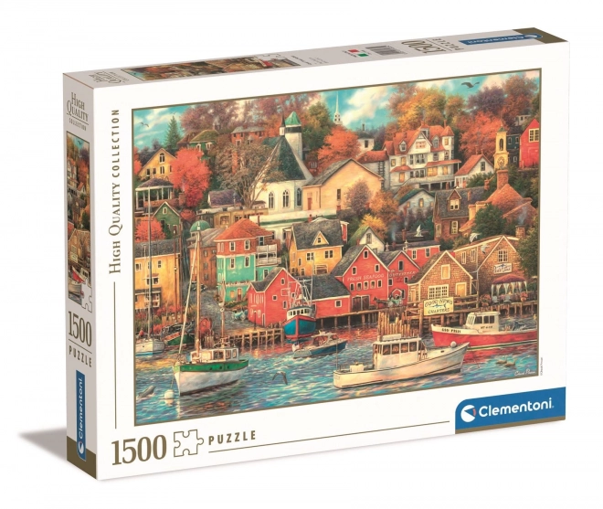 Puzzles 1500 Teile - Hafen der guten Zeiten