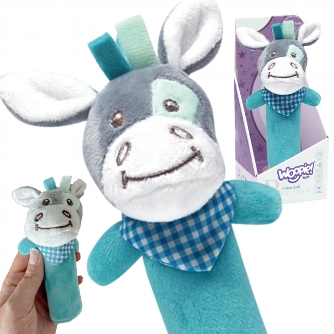 Woopie Plüsch-Sensory-Spielzeug Esel