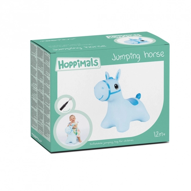 Hoppimals Springpferd Blau