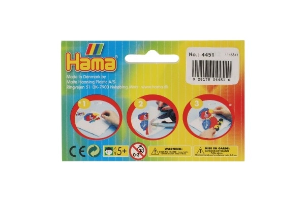 Hama Bügelperlen Basisplatten Set rund, quadratisch, sechseckig - 3er Set