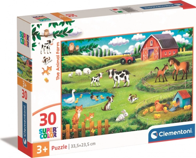 Tierfarm Puzzle Clementoni