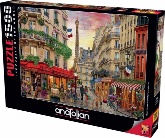 Puzzle Café Eiffel 1500 Teile von Anatolien