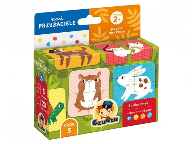 Puzzle Spiel - Unsere Freunde