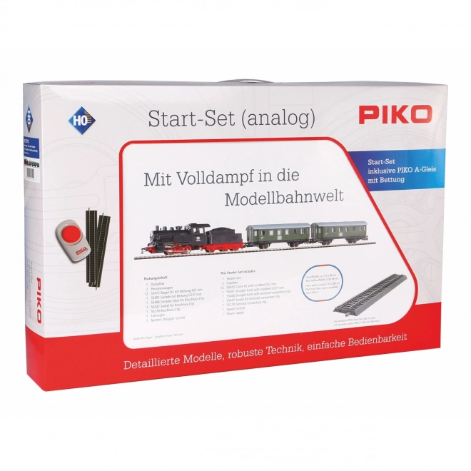 Piko Starter-Set Personenzug mit Dampflok BR 98 der DB III