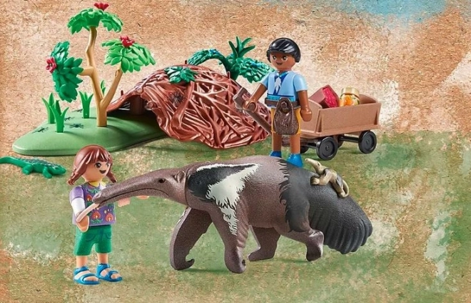 Wiltopia Ameisenbärenpflege Spielfigurenset