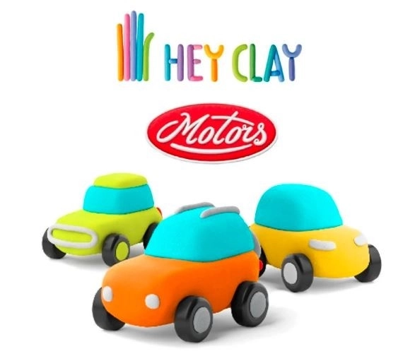 Hey Clay Öko-Autos Modelliermasse