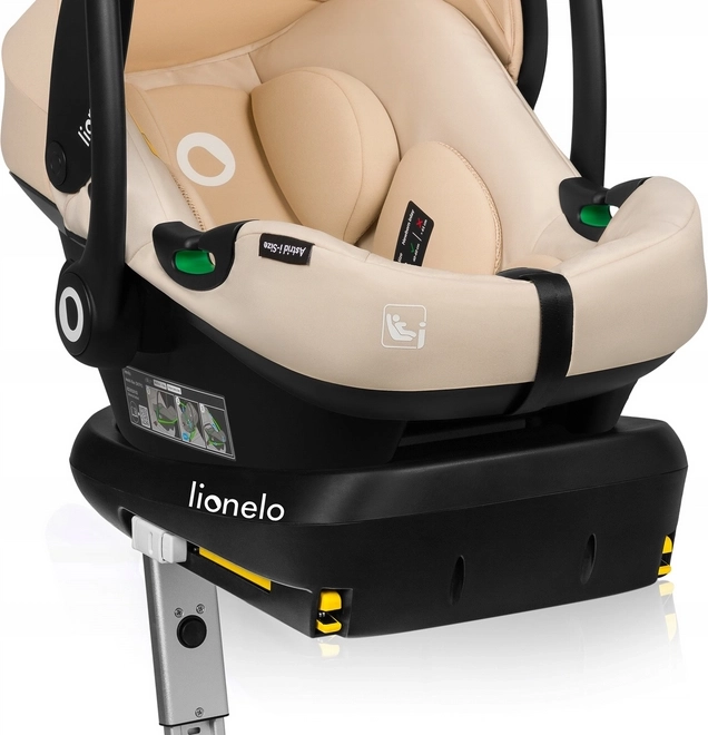 Lionelo Autositz Astrid i-Size 40-87 cm, beige Sand