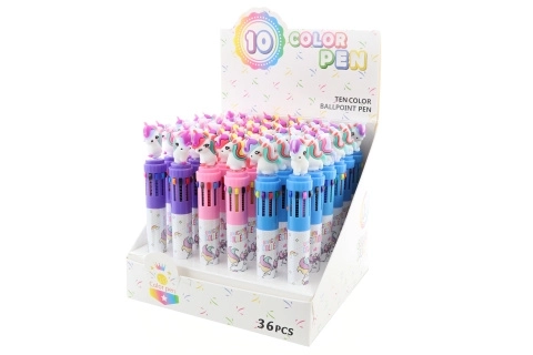 Einzigartige Einhorn Stift mit 10 Farben