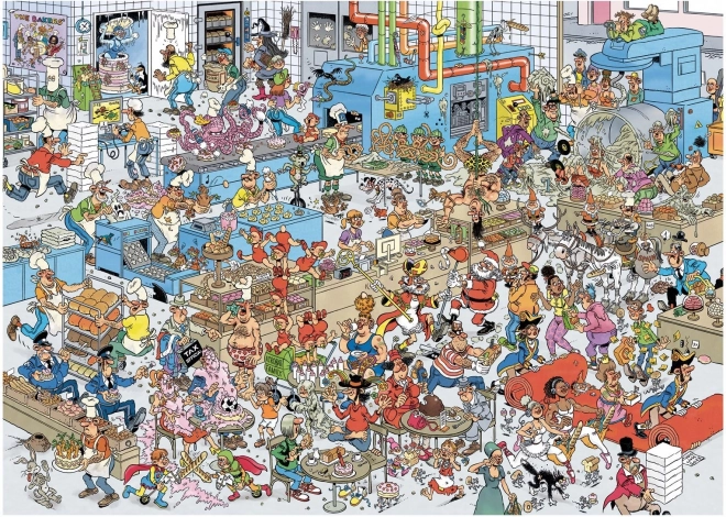 Puzzle Bäckerei Jan van Haasteren 2000 Teile