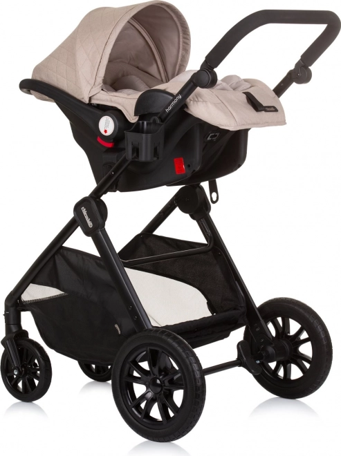 Chipolino Autokindersitz Harmony i-Size Granite – Macadamia