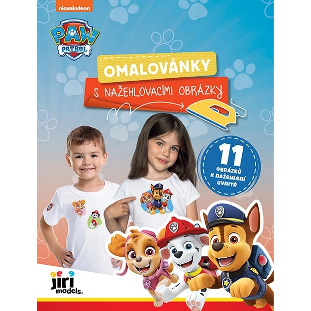 Paw Patrol Bügelbild Malbuch