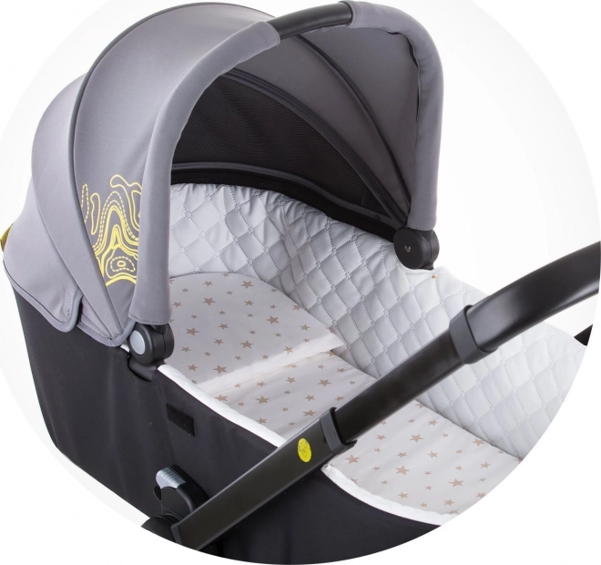 Matratze für Kinderwagen Blue Stars