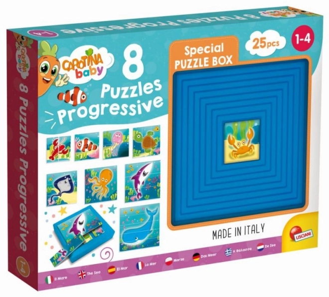 Carotina Baby 8 Puzzle - Meer