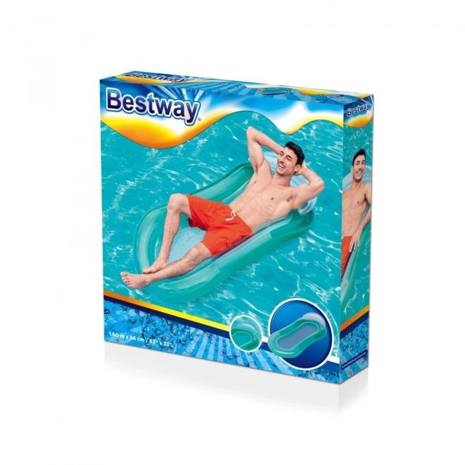 Dunkelvioletter Schwimmmatratze mit Netz von Bestway