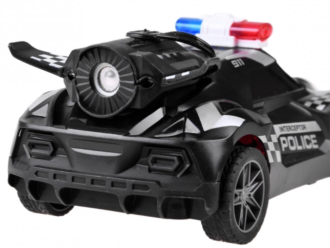 Ferngesteuertes Polizeiauto mit Rauch und Licht