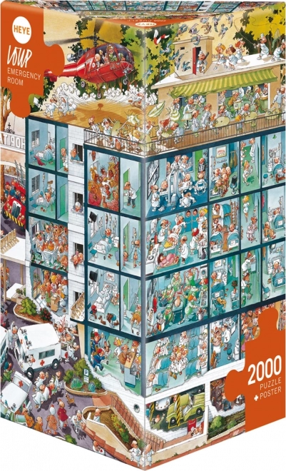 HEYE Puzzle Notaufnahme 2000 Teile