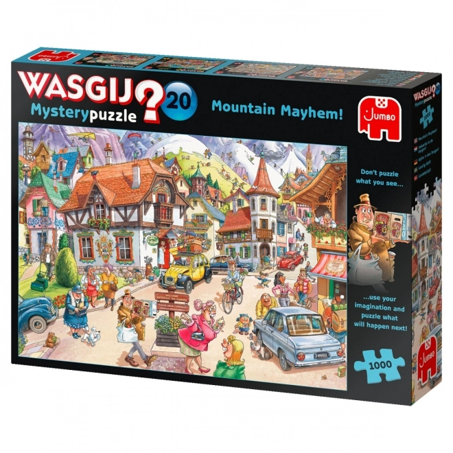 WASGIJ Mystery 20: Bergwahnsinn Puzzle 1000 Teile