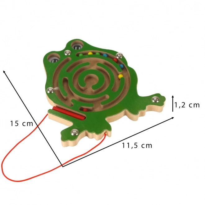 Magnetisches Kugellabyrinth Frosch