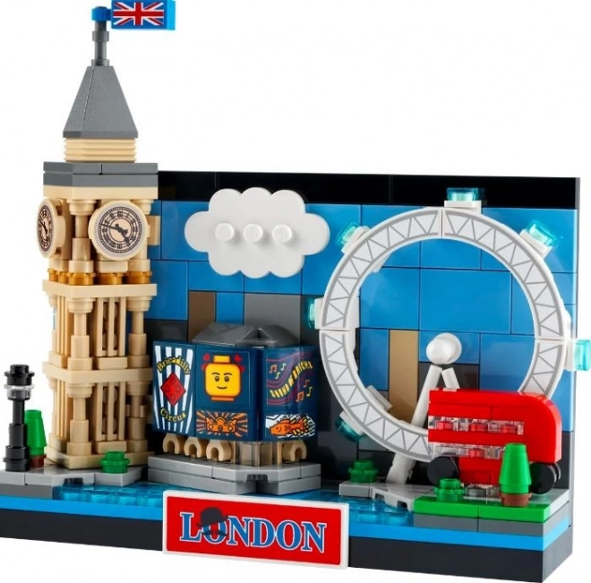 Lego Lustige London Postkarte