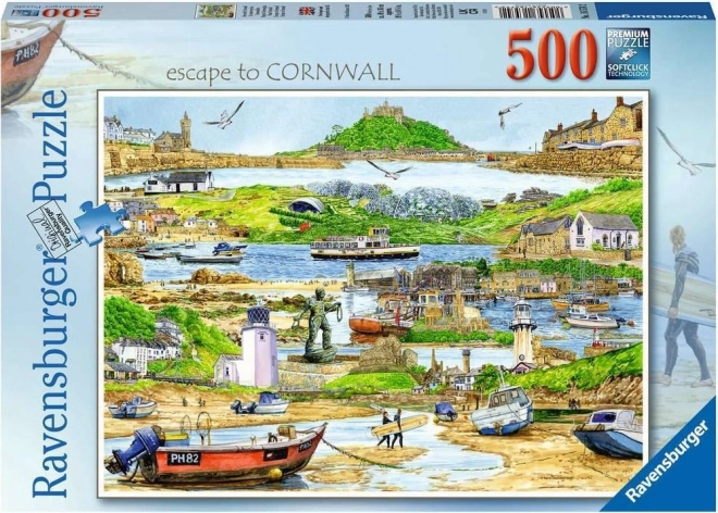 Ravensburger Puzzle Flucht nach Cornwall 500 Teile