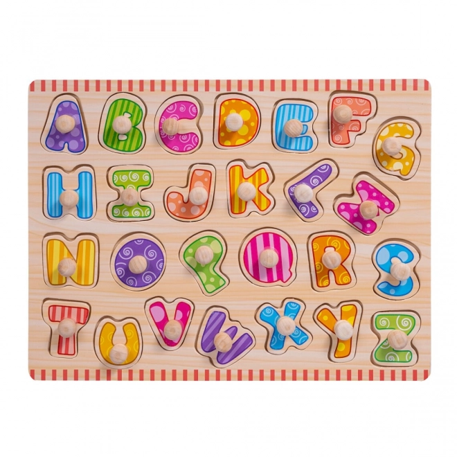 Buchstaben Holzpuzzle Kinder Lernspiel