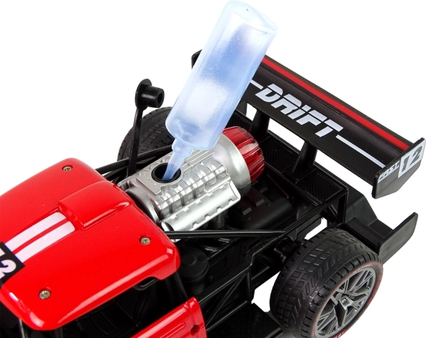 Dampfeffekt aus dem Auspuff für realistisches Fahren