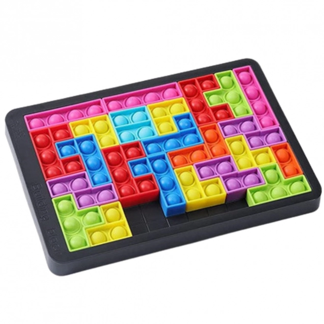 Tetris pop-it 3-in-1 sensorisches puzzle