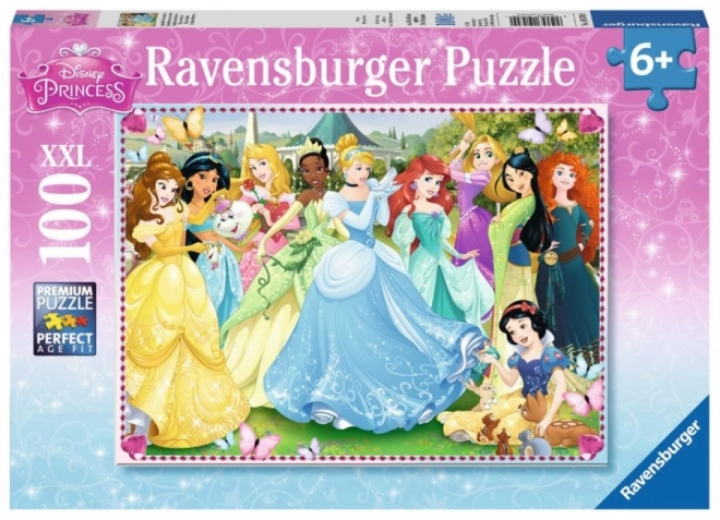 Ravensburger Disney Prinzessinnen Puzzle: Glanzvolle Zeit XXL 100 Teile