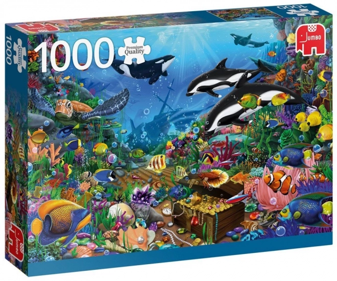 Jumbo Puzzle Tiefseeschätze 1000 Teile