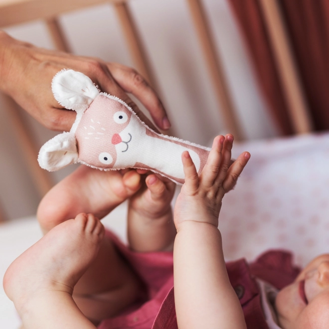 Ababu Kinderwagen-Spielzeug Rassel Maus