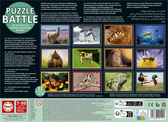 Educa Puzzle Natur Schlacht