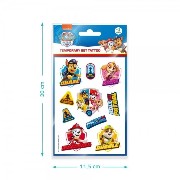 Paw Patrol Tattoos für Kinder