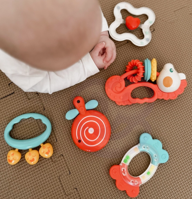 Woopie Baby Beißring Rasselset für Babys