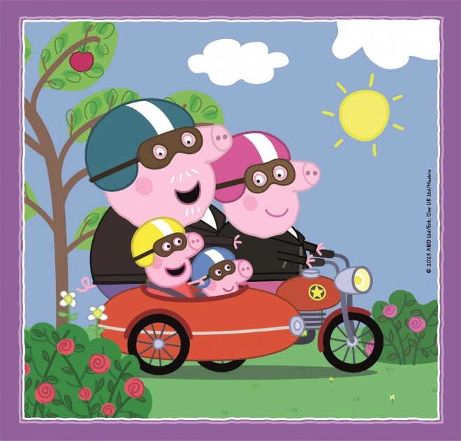 Clementoni Puzzle Peppa Wutz 3x48 Teile