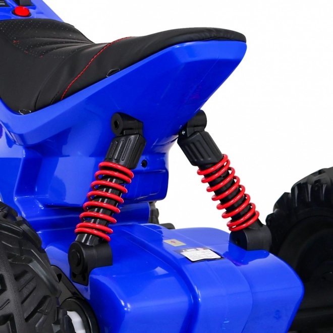 Lucky Seven Batterie Quad Blau + EVA Räder + Langsamer Start + LED + MP3 USB