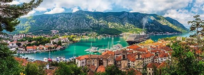 Fesselnder Blick auf Kotor