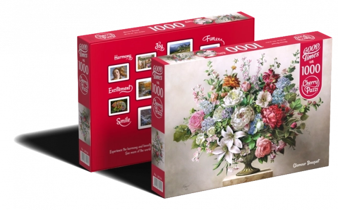 Cherry Pazzi Puzzle Prachtiger Blumenstrauß 1000 Teile